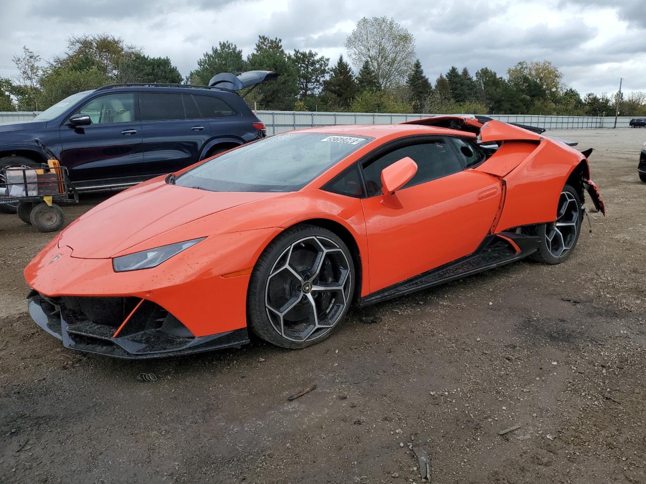 2020 Lamborghini Huracan, VIN ZHWUF4ZFXLLA12782 — Rear end