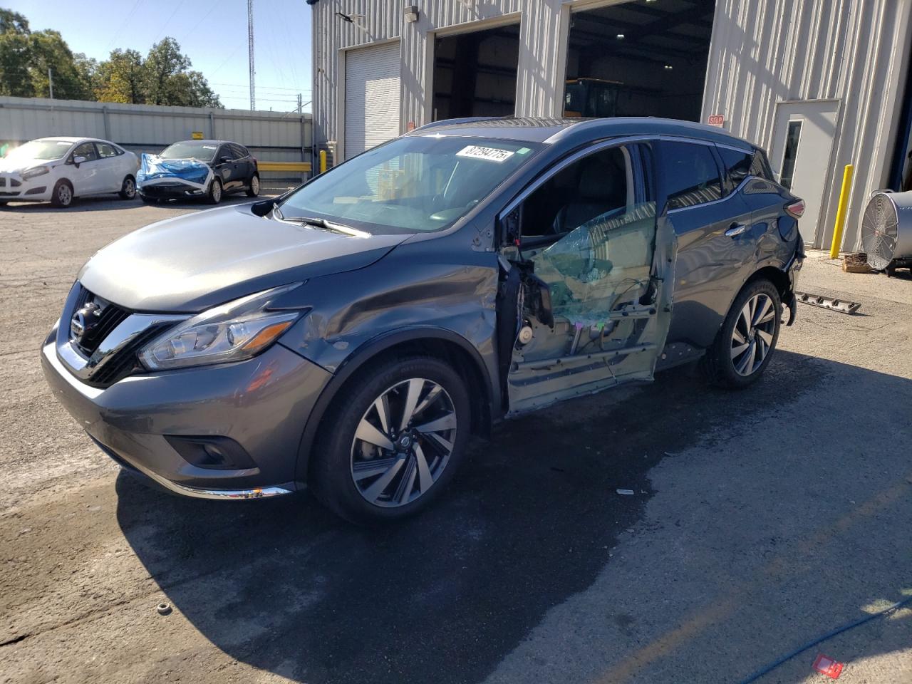 2018 Nissan Murano SV, VIN 5N1AZ2MH1JN182295 — Side