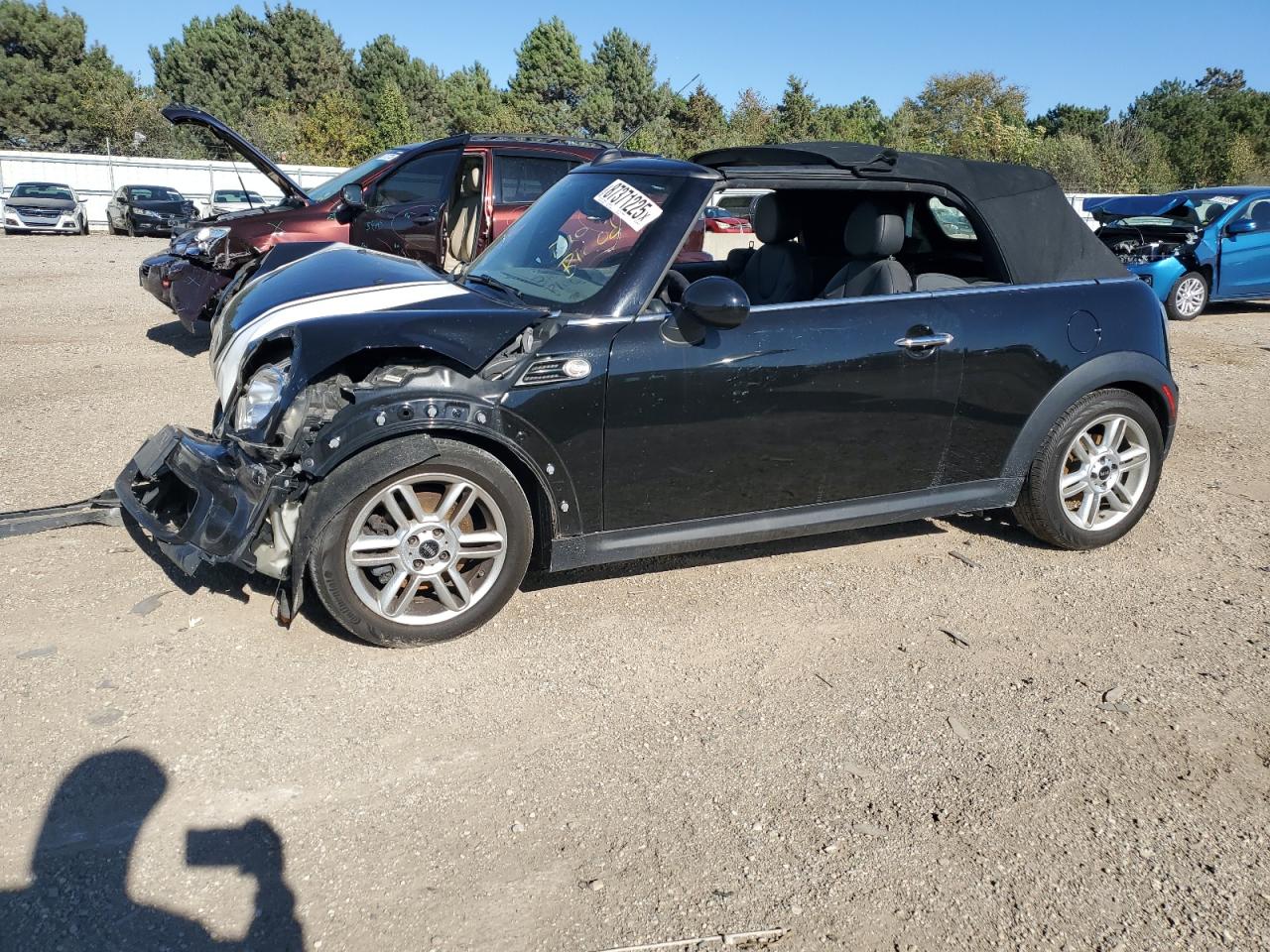 2014 MINI Convertible, VIN WMWZN3C53ET569753 — Перед
