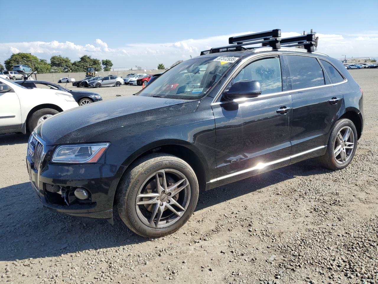 2017 Audi Q5 Premium Plus, VIN WA1L2AFP5HA008886 — Auction photo