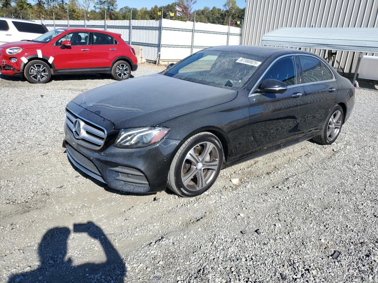 2017 Mercedes-Benz E 300 Luxury, VIN WDDZF4JB2HA179926 — Minor dents and scratches