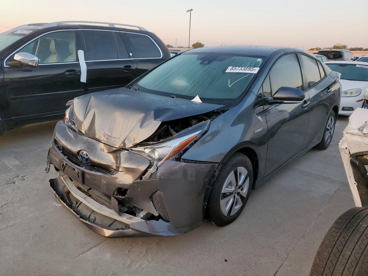 2017 Toyota Prius Two Eco, VIN JTDKARFU7H3050067 — Front end