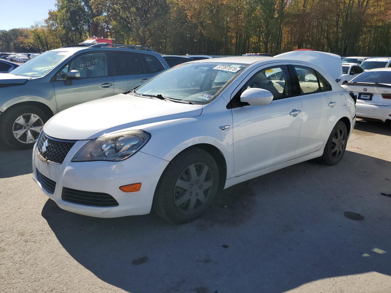 2010 Suzuki Kizashi S, VIN JS2RF9A15A6100200 — Rear end