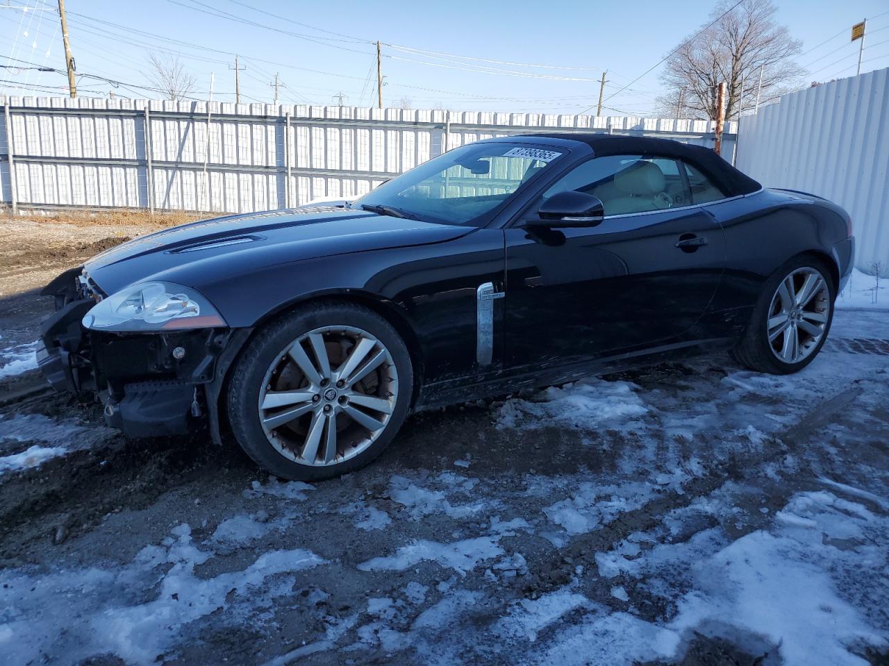 2010 Jaguar XK, VIN SAJXA4EC6AMB38047 — Front end