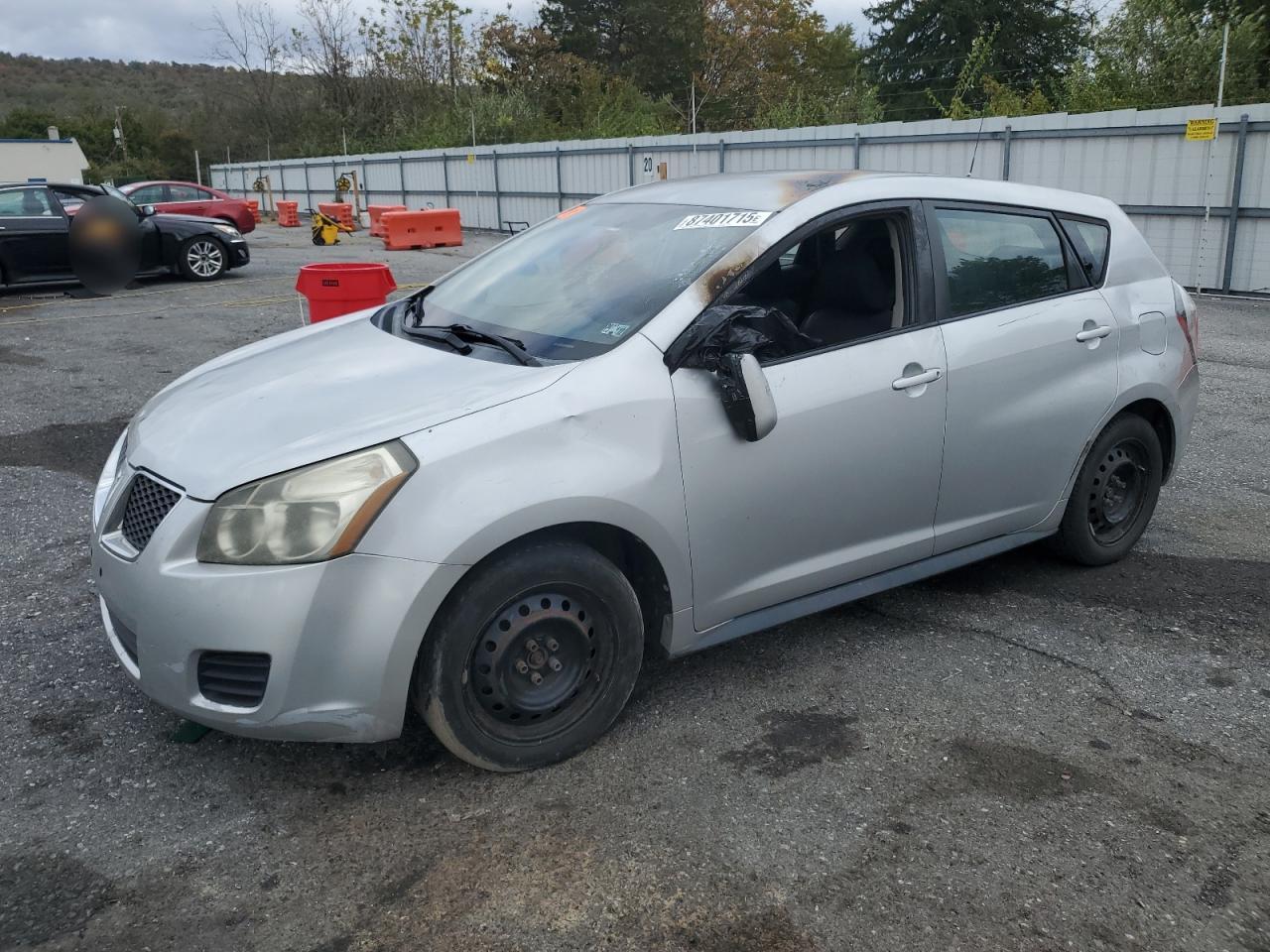 2010 Pontiac Vibe 1SA, VIN 5Y2SP6E82AZ414531 — Burn