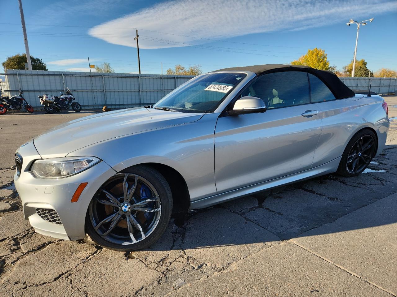 2017 BMW 2 Series M240i xDrive, VIN WBA2L3C32HV667882 — Фото с аукциона