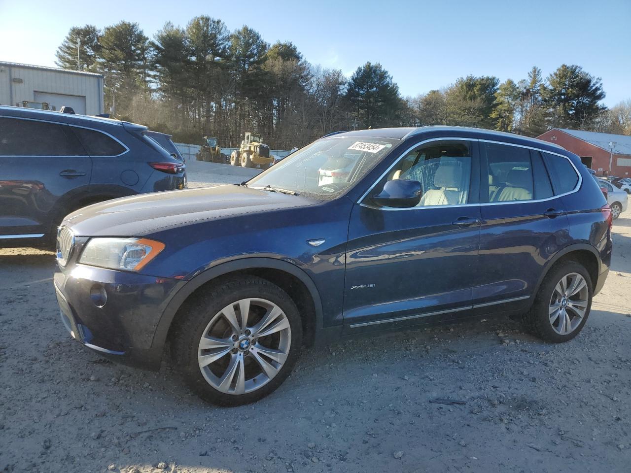 2013 BMW X3 xDrive35i, VIN 5UXWX7C58DL977752 — Water / flood