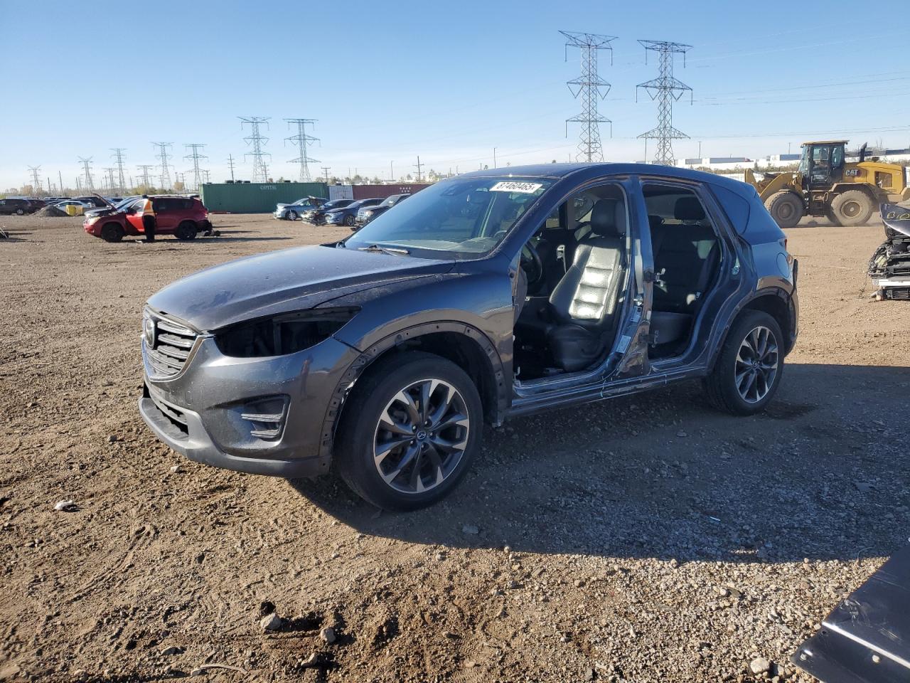2016 Mazda CX-5 Grand Touring, VIN JM3KE4DY6G0701788 — Stripped
