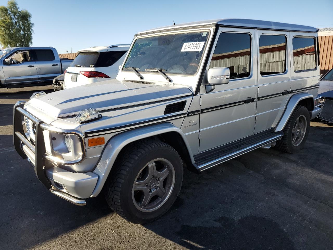2007 Mercedes-Benz G 5.5L AMG, VIN WDCYR71E17X170505 — Front end