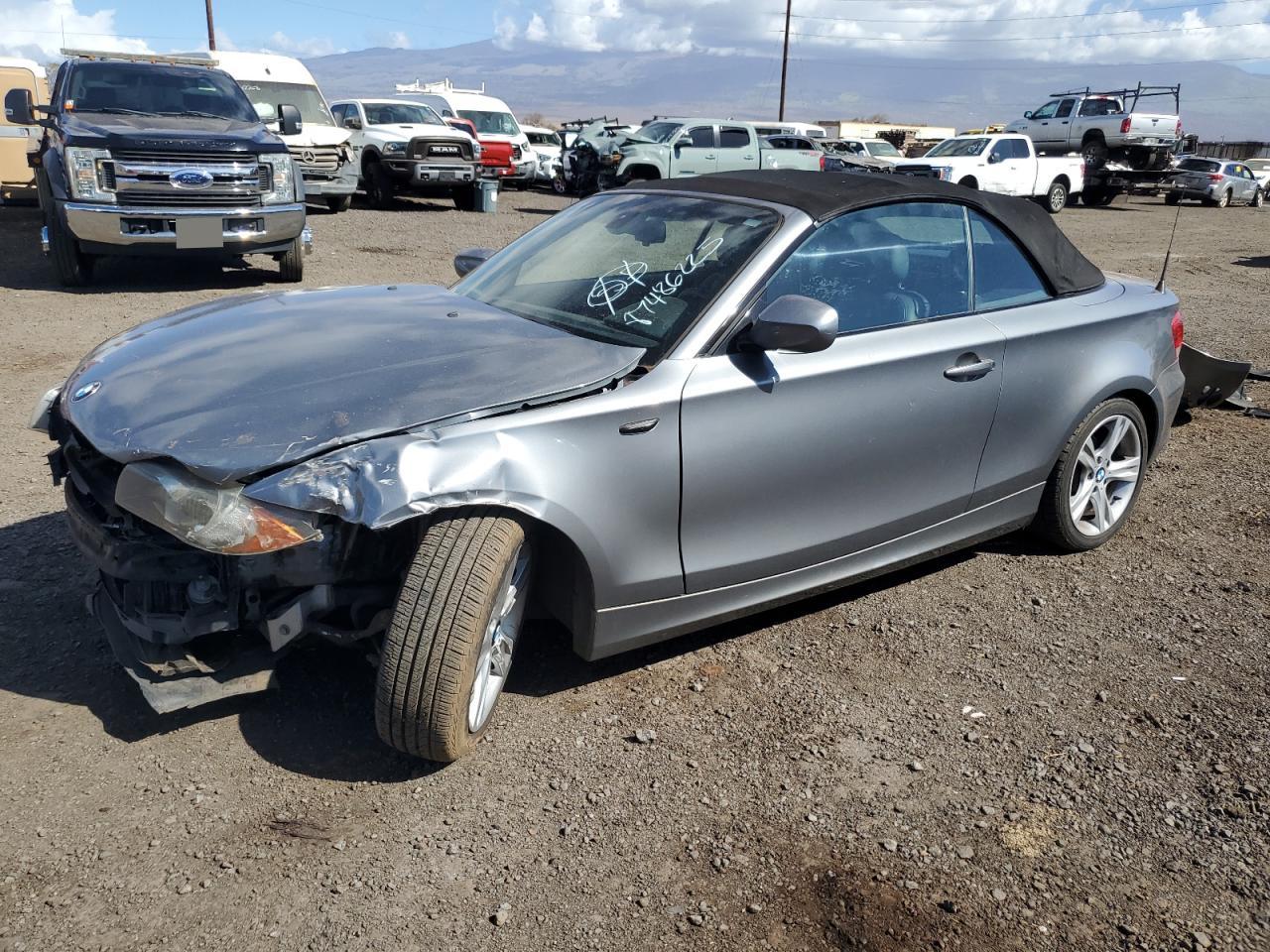 2011 BMW 1 Series 128i, VIN WBAUN1C52BVH82579 — Front end