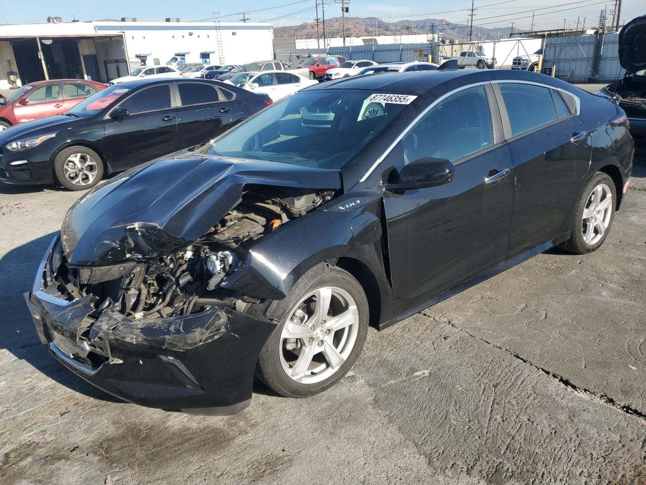 2018 Chevrolet Volt LT, VIN 1G1RC6S5XJU125701 — Front end