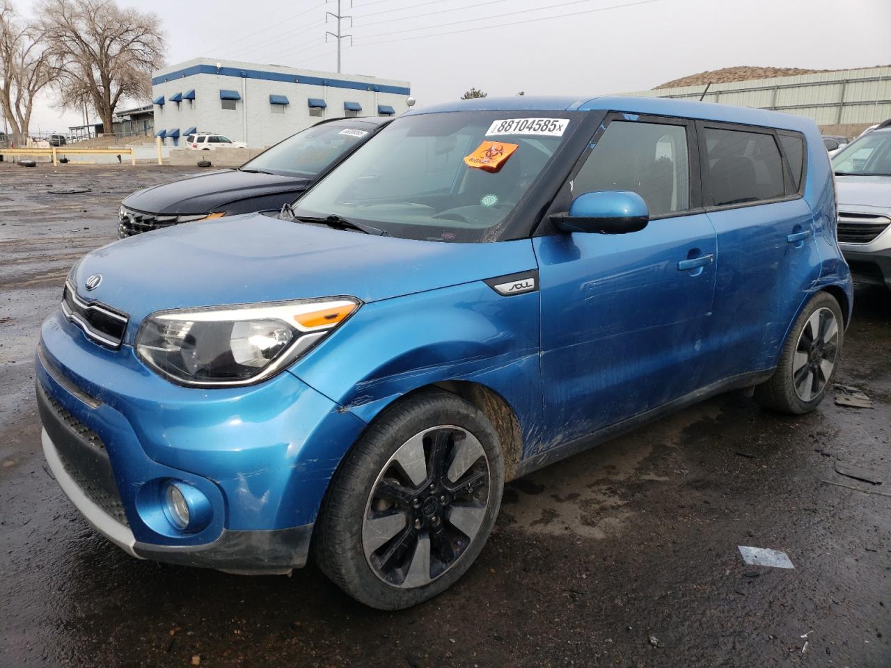2019 Kia Soul +, VIN KNDJP3A52K7651717 — Biohazard / chemical