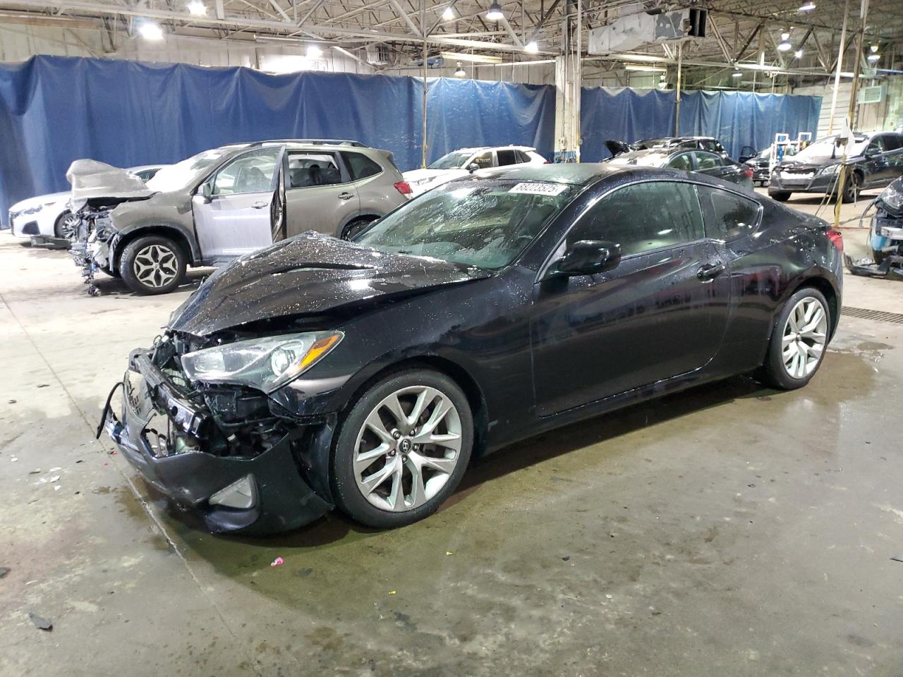 2014 Hyundai Genesis Coupe Premium, VIN KMHHT6KD4EU118965 — Front end