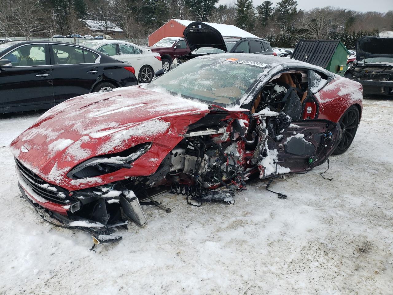 2020 Aston Martin DB11 AMR, VIN SCFRMFEV2LGL08979 — All over