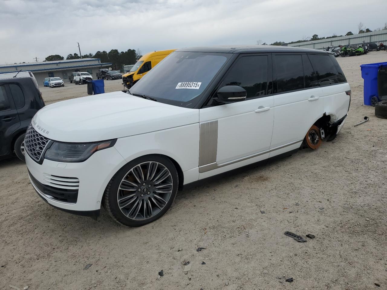 2022 Land Rover Range Rover Westminster, VIN SALGS2SE6NA470136 — Auction photo