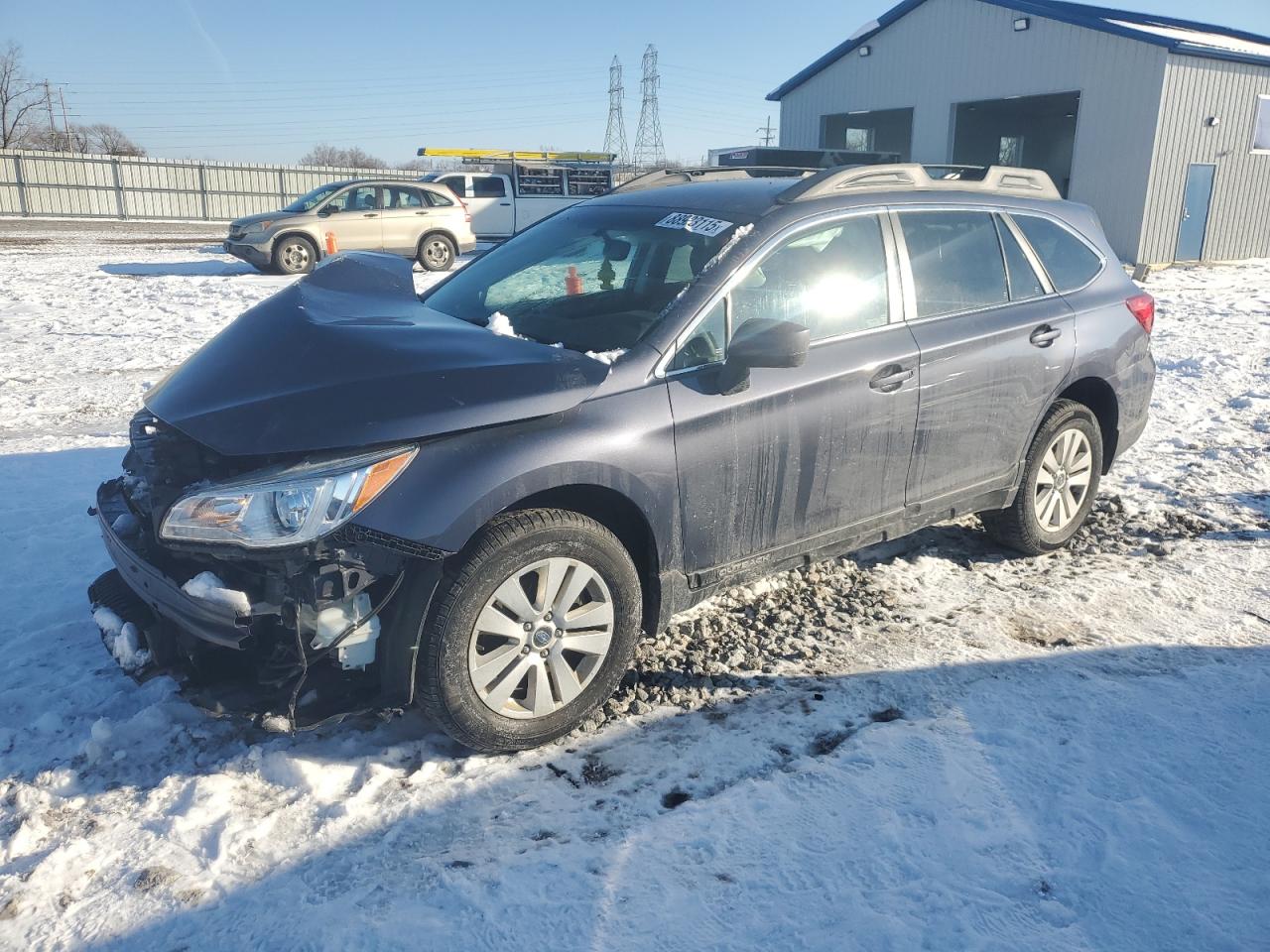 2016 Subaru Outback Premium, VIN 4S4BSBCC0G3357557 — Front end