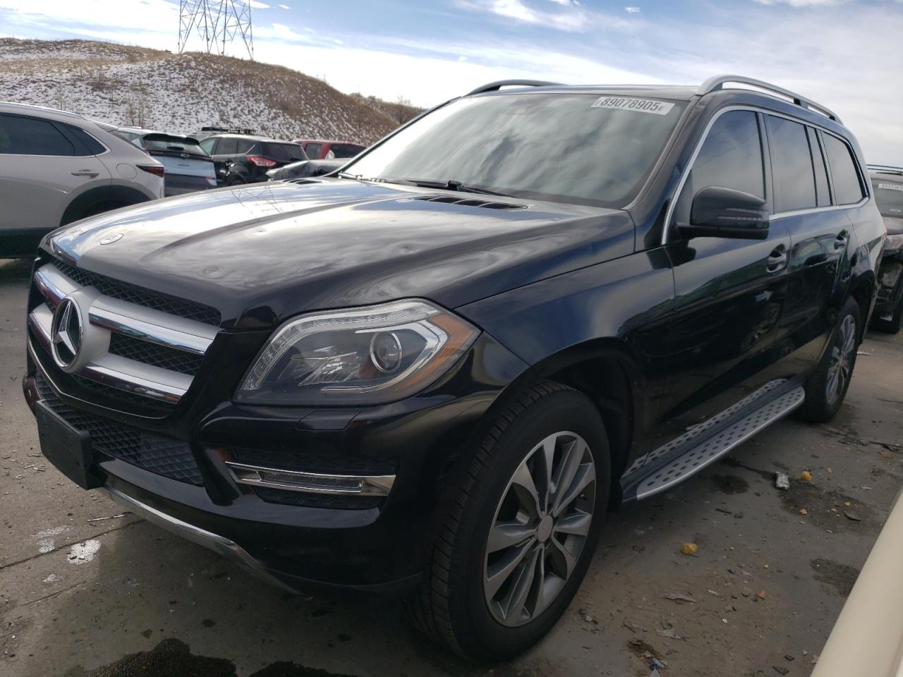2014 Mercedes-Benz GL 450, VIN 4JGDF7CE6EA320565 — Hail