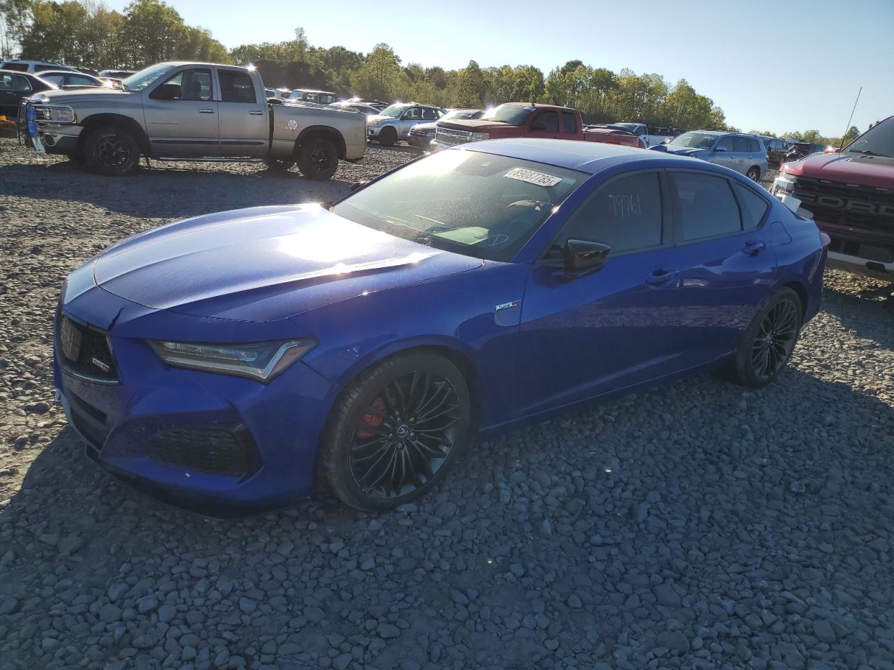 2022 Acura TLX Type S, VIN 19UUB7F0XNA001445 — Missing or altered VIN