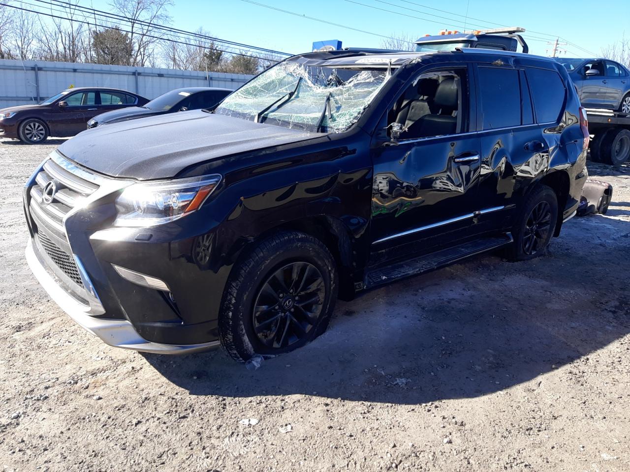 2019 Lexus GX 460, VIN JTJBM7FX3K5222979 — Vandalism