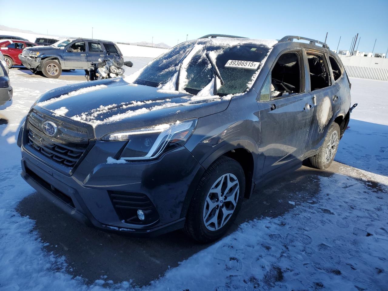 2024 Subaru Forester Premium, VIN JF2SKADC6RH470711 — Interior fire