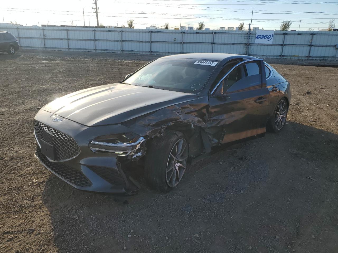2022 Genesis G70 3.3T, VIN KMTG54TE4NU098126 — All over