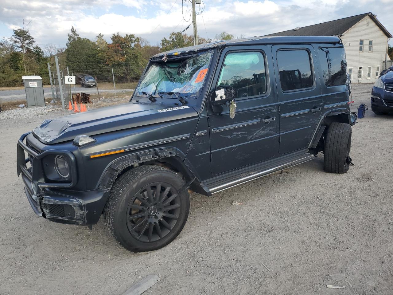 2022 Mercedes-Benz G 550, VIN W1NYC6BJ9NX454970 — Rollover