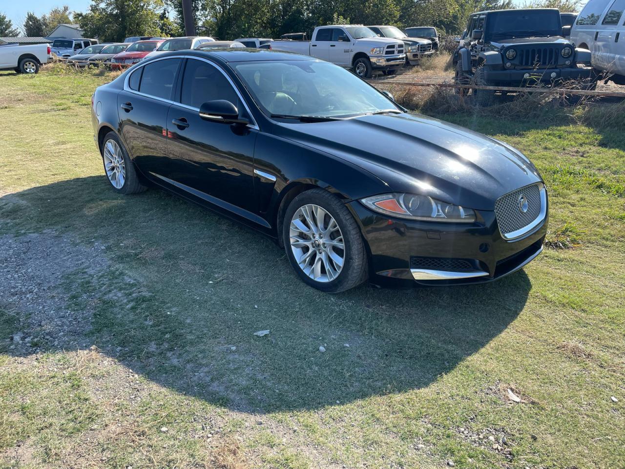 2013 Jaguar XF RWD, VIN SAJWA0ES7DPU01531 — Rear end