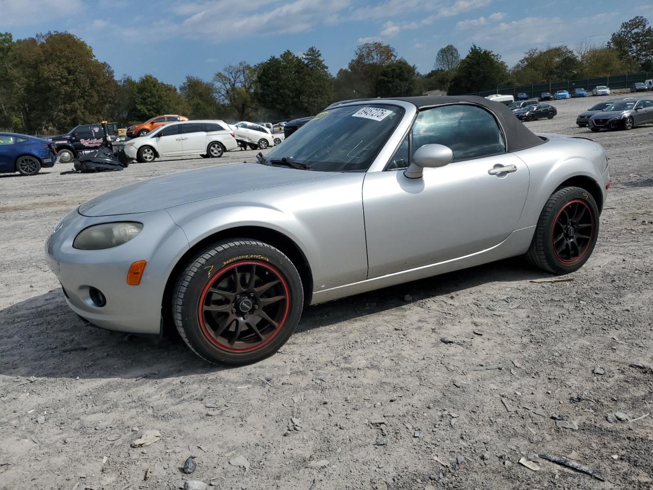 2006 Mazda MX-5 Miata Touring, VIN JM1NC25F060112778 — Rear end