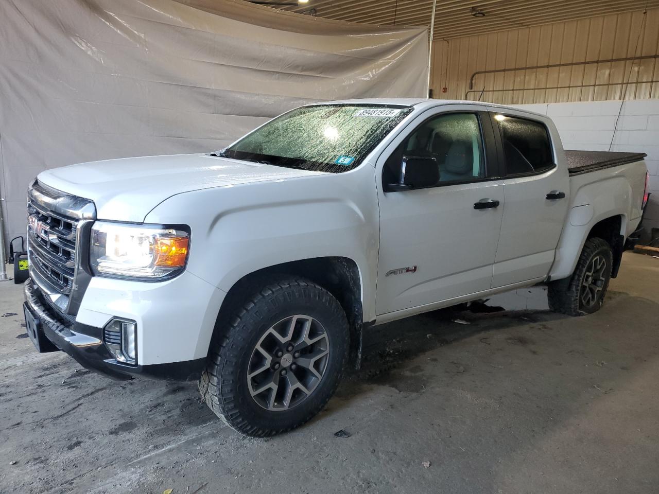 2022 GMC Canyon 4WD AT4, VIN 1GTG6FEN8N1248843 — Rear end