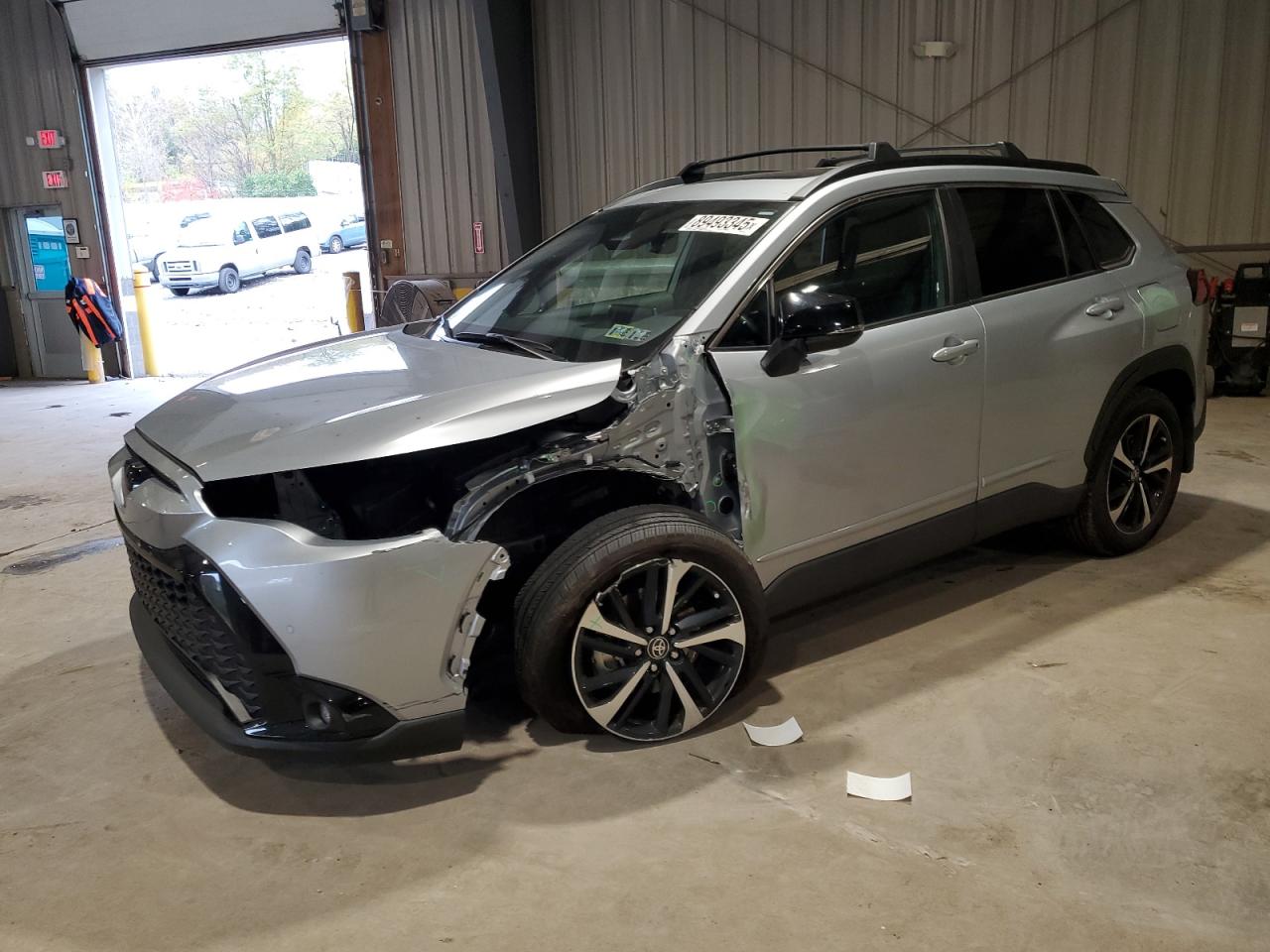 2025 Toyota Corolla Cross Hybrid S, VIN 7MUFBABG9SV071417 — Перед