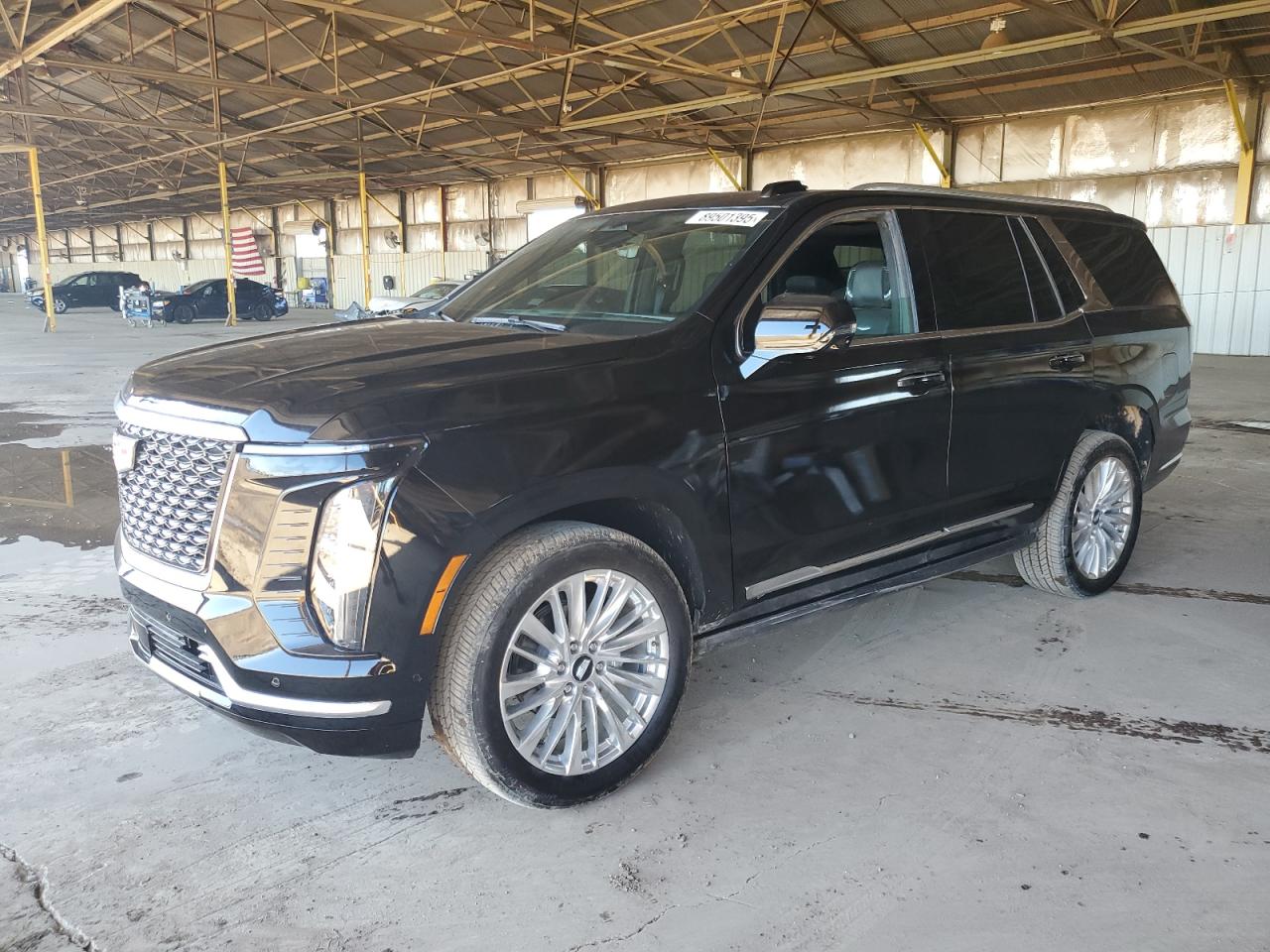 2025 Cadillac Escalade 4WD Premium Luxury, VIN 1GYS9BRL7SR221143 — Partial repair