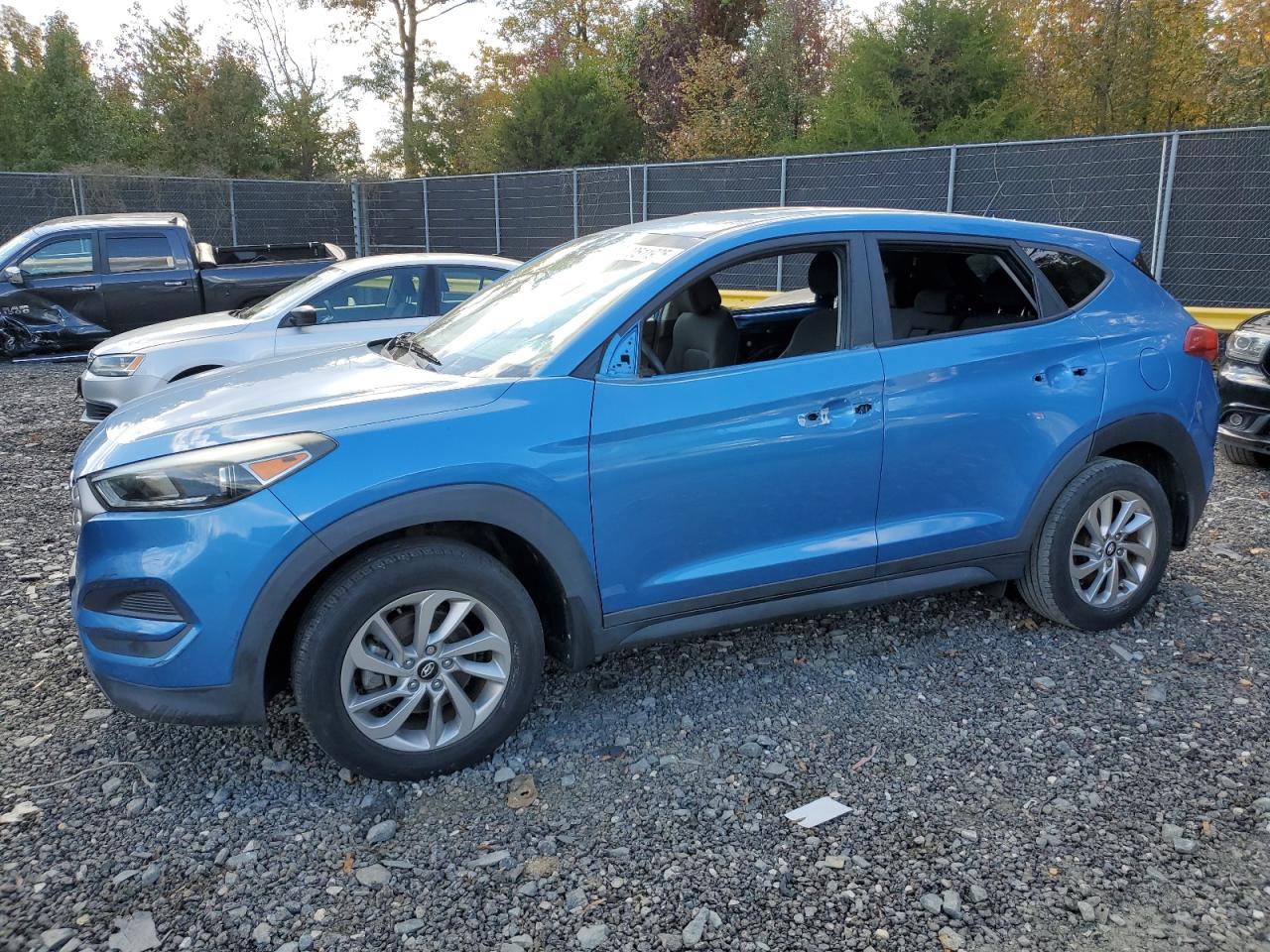 2017 Hyundai Tucson SE, VIN KM8J23A43HU268042 — Partial repair