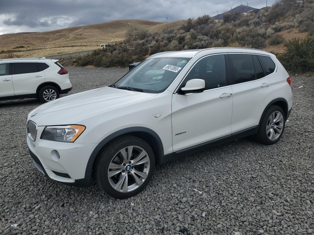 2012 BMW X3 35i, VIN 5UXWX7C54CL975463 — Мелкие вмятины и царапины