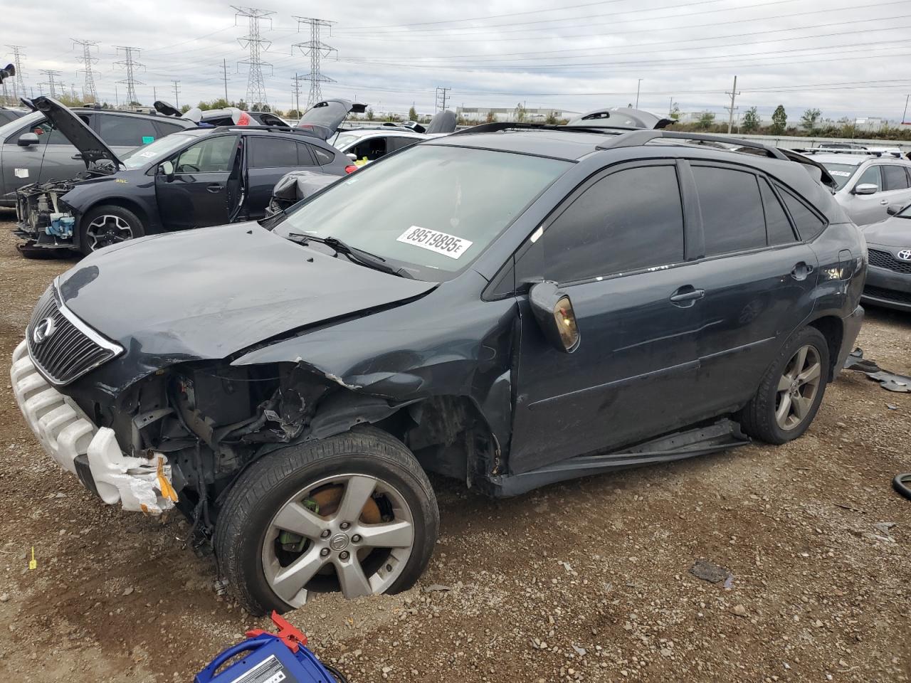 2004 Lexus RX 330, VIN JTJGA31U340002472 — Front end