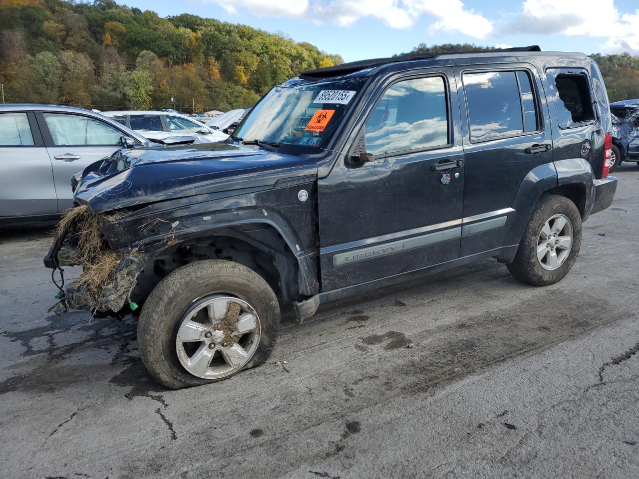 2010 Jeep Liberty Sport, VIN 1J4PN2GK3AW111945 — Rollover
