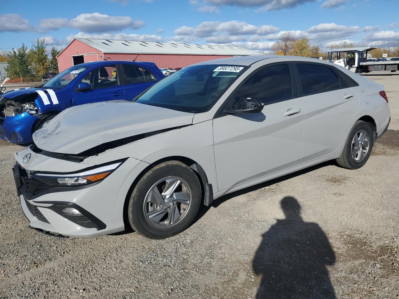 2025 Hyundai Elantra SEL Sport, VIN KMHLM4DG6SU860203 — Front end