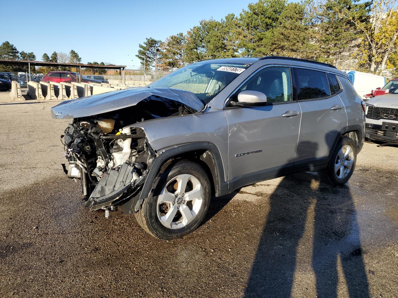 2018 Jeep Compass Latitude, VIN 3C4NJDBB1JT418693 — Frame damage