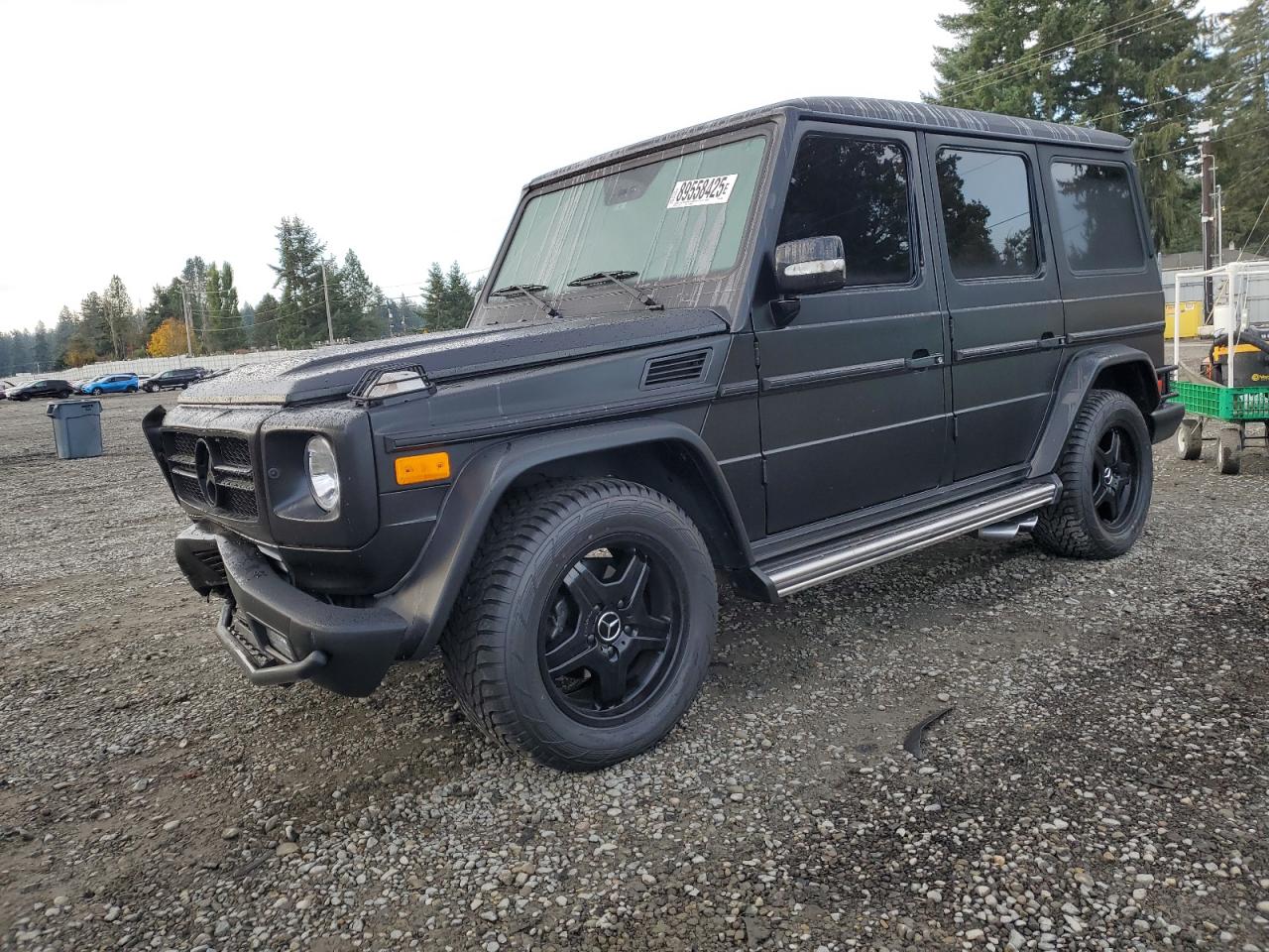 2004 Mercedes-Benz G 5.5L AMG, VIN WDCYR46E24X142862 — Front end