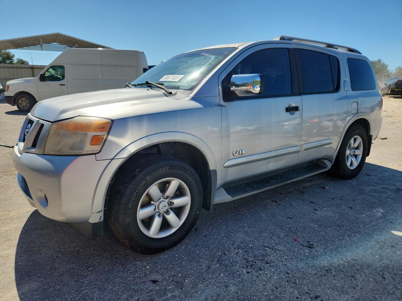 2008 Nissan Armada LE, VIN 5N1BA08D98N624791 — Мелкие вмятины и царапины