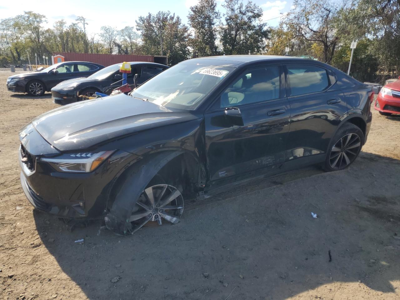 2021 Polestar 2 Launch Edition, VIN LPSED3KA6ML013186 — Undercarriage
