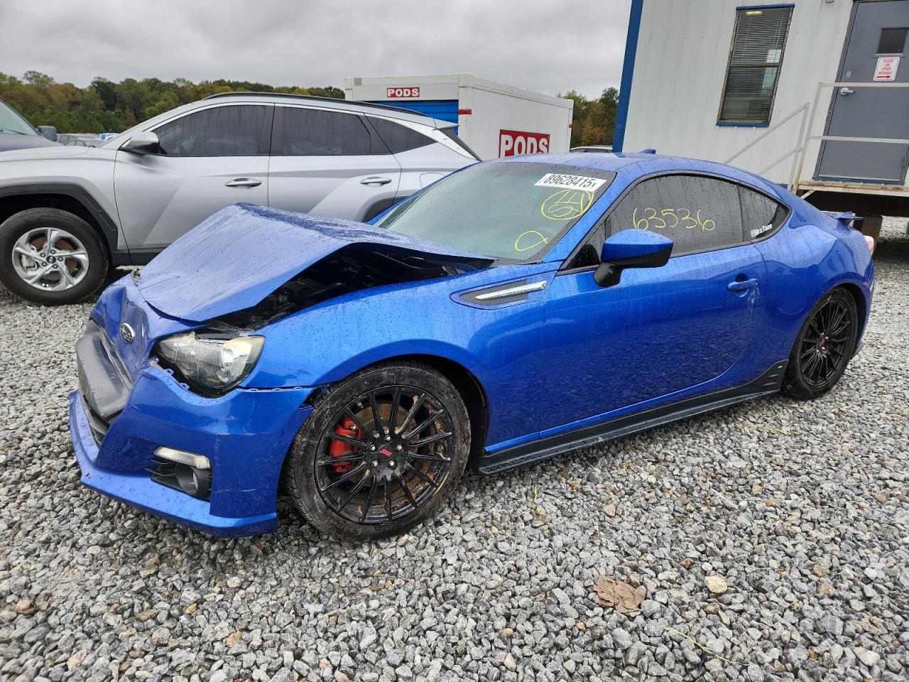 2015 Subaru BRZ Limited, VIN JF1ZCAC11F9601100 — Front end