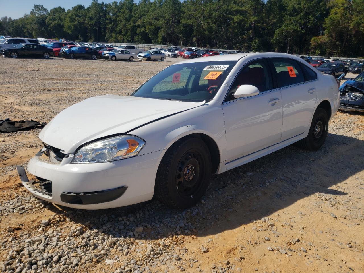 2015 Chevrolet Impala Police Police, VIN 2G1WD5E35F1105492 — Front end