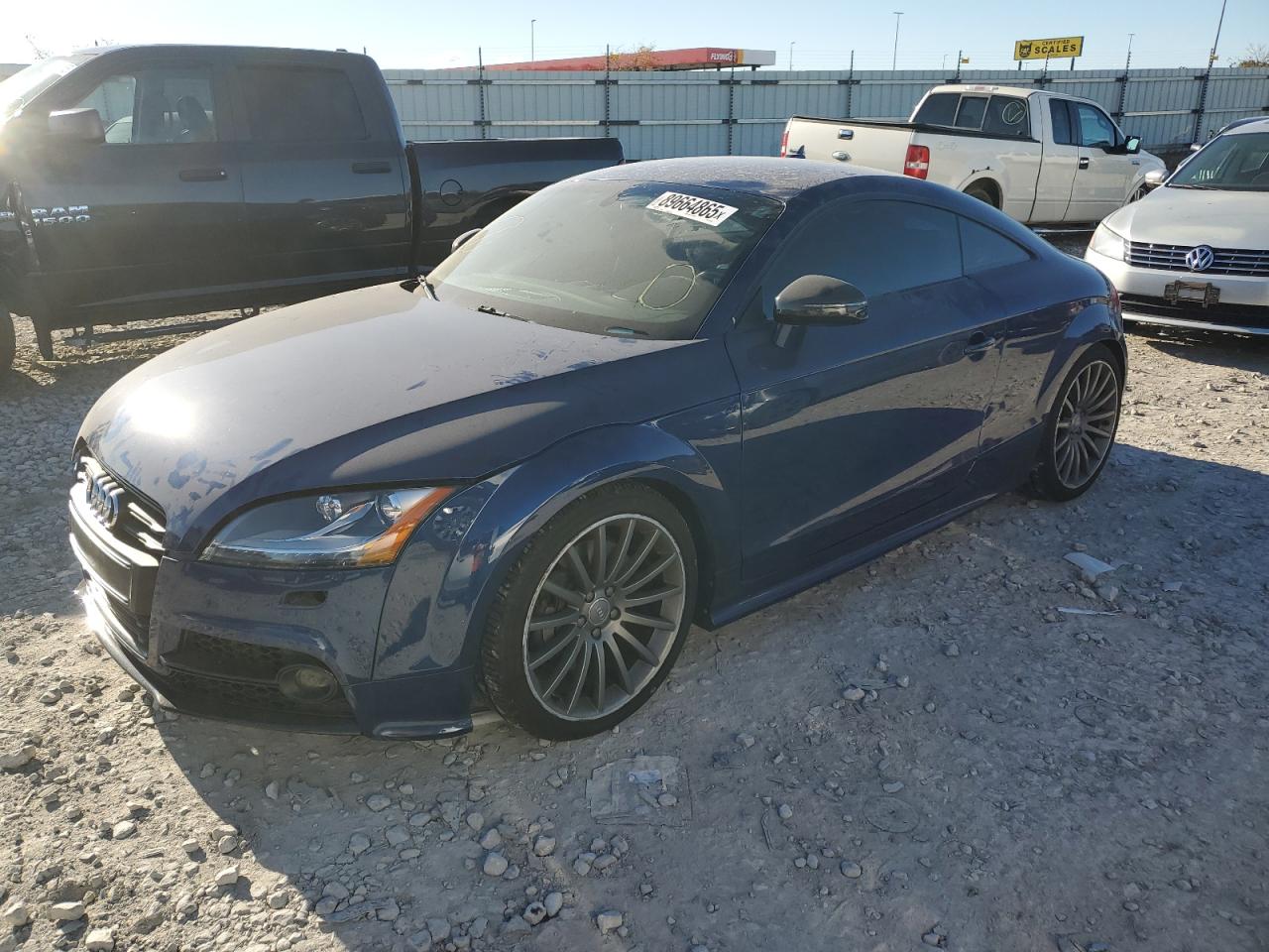 2014 Audi TTS 2.0T, VIN TRUB1AFK1E1002125 — Front end