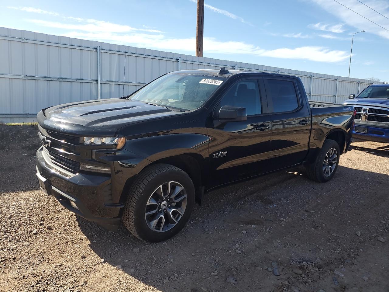 2020 Chevrolet Silverado 1500 RST, VIN 3GCUYEED7LG399279 — Replaced VIN