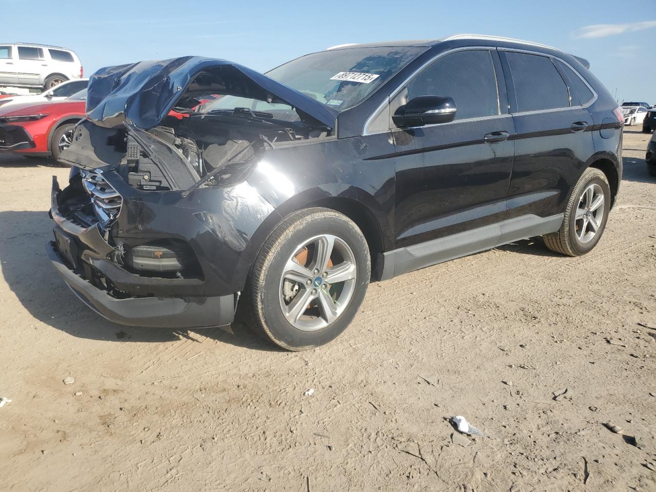 2020 Ford Edge SEL, VIN 2FMPK3J90LBA80406 — Front end
