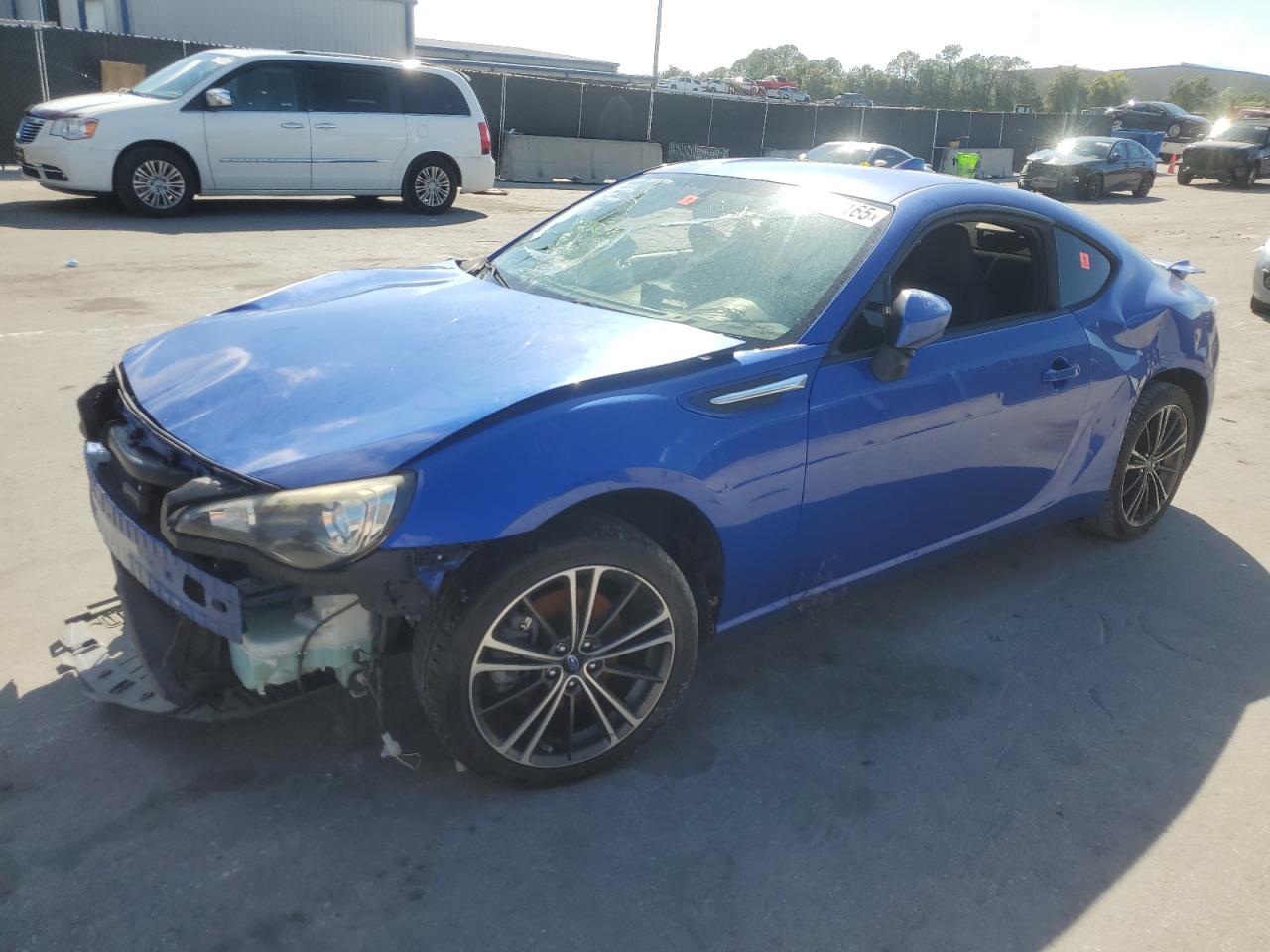 2015 Subaru BRZ Limited, VIN JF1ZCAC16F9601996 — Side