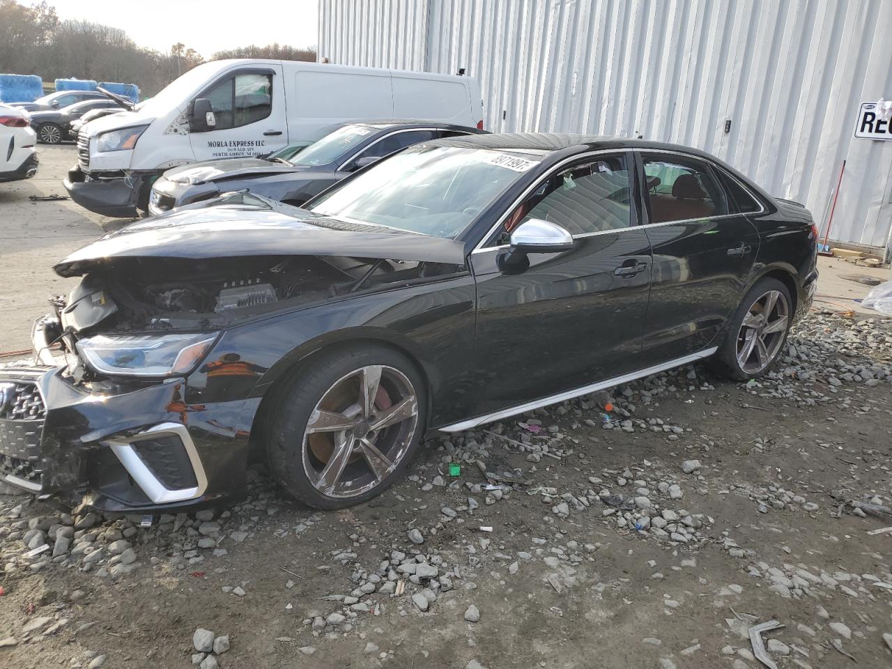 2022 Audi S4 Premium Plus, VIN WAUB4AF45NA009501 — Front end