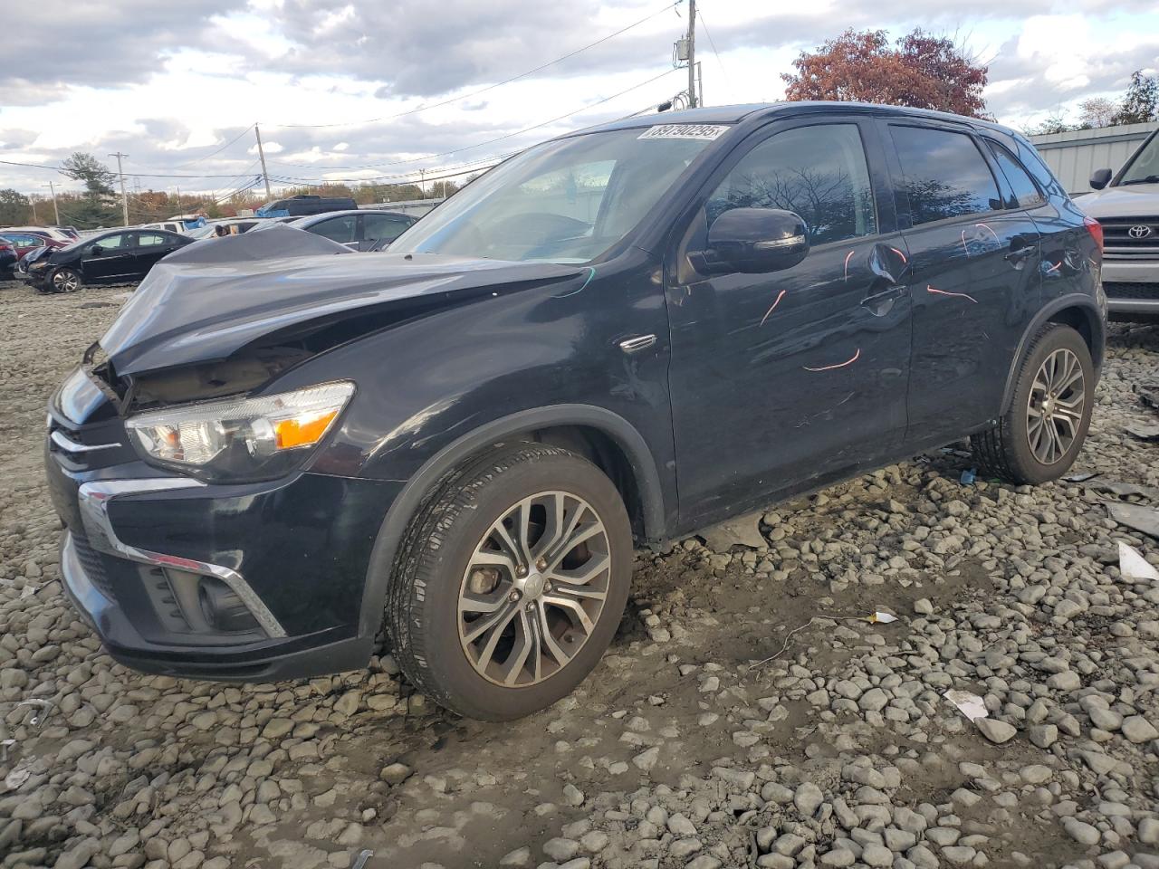 2019 Mitsubishi Outlander ES, VIN JA4AR3AU5KU033997 — Frame damage