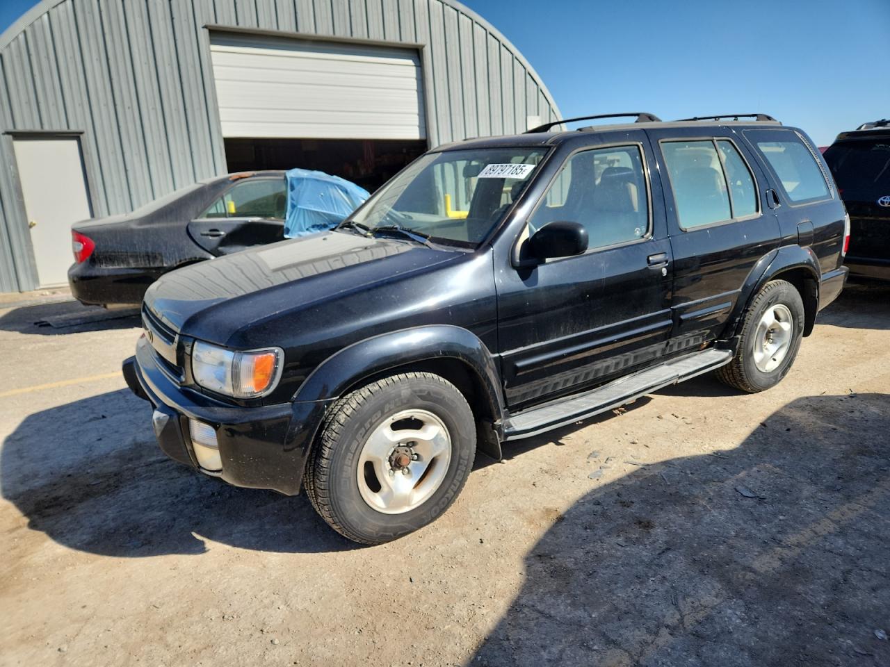 1998 Infiniti QX4, VIN JNRAR05Y1WW035452 — Hail