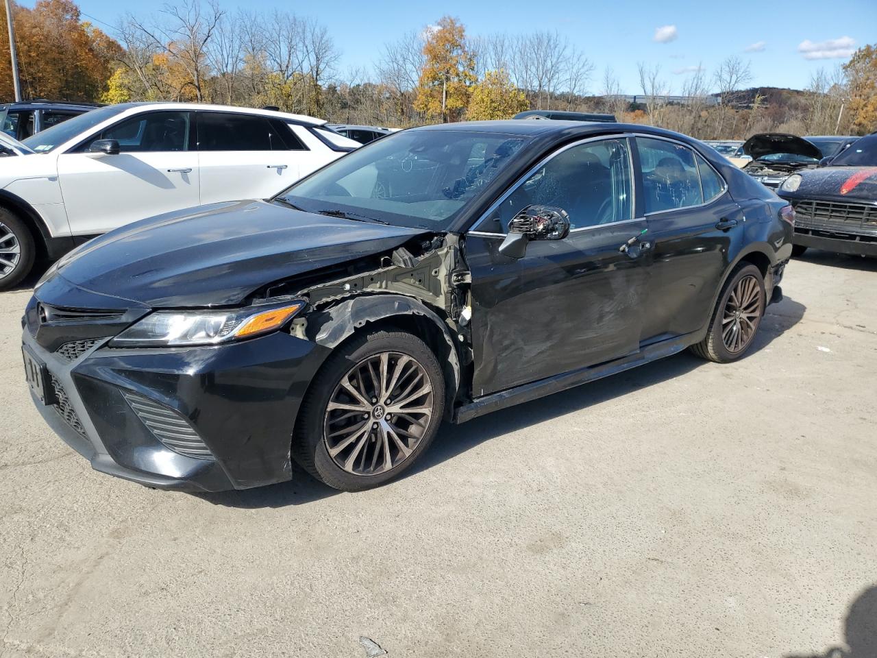2020 Toyota Camry SE, VIN 4T1G11AK1LU888767 — Частичный ремонт